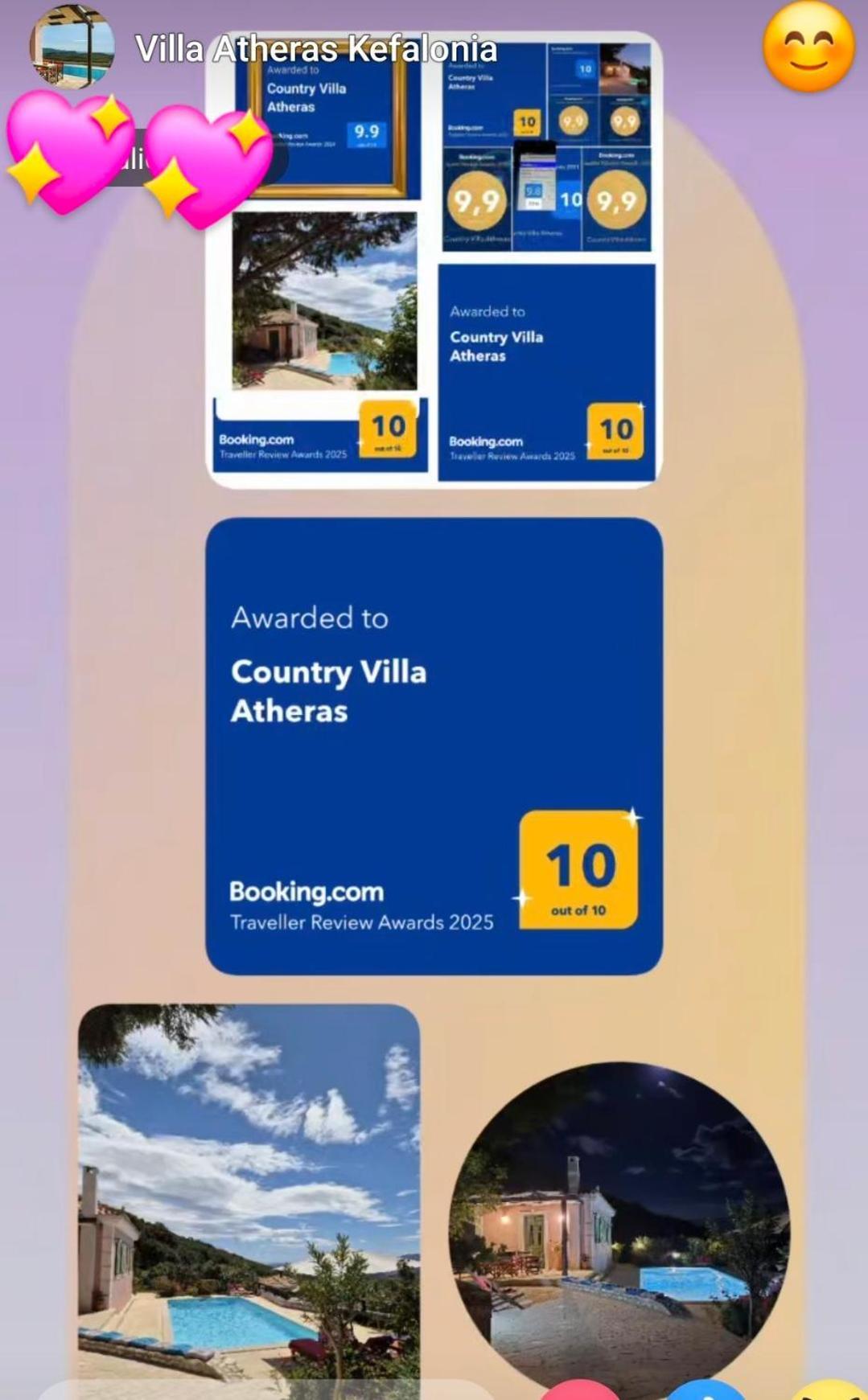Country Villa Athéras Buitenkant foto